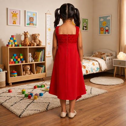 Girls High Low Party Dress – Stylish Kids Wear